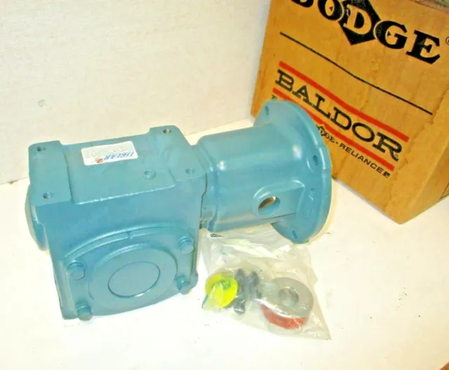 Dodge Tigear 202A15R14 15:1 Ratio Right Angle Gear Reducer 1.92 Input HP