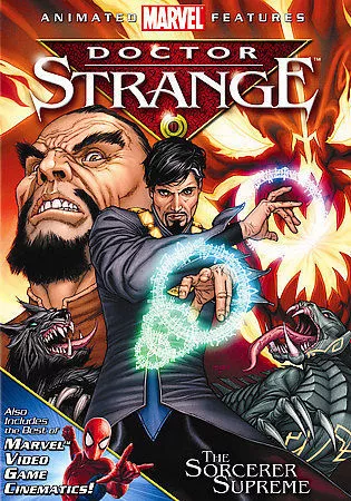 Doctor Strange DVD Marvel Comics Movie_The Sorcerer Supreme_RARE