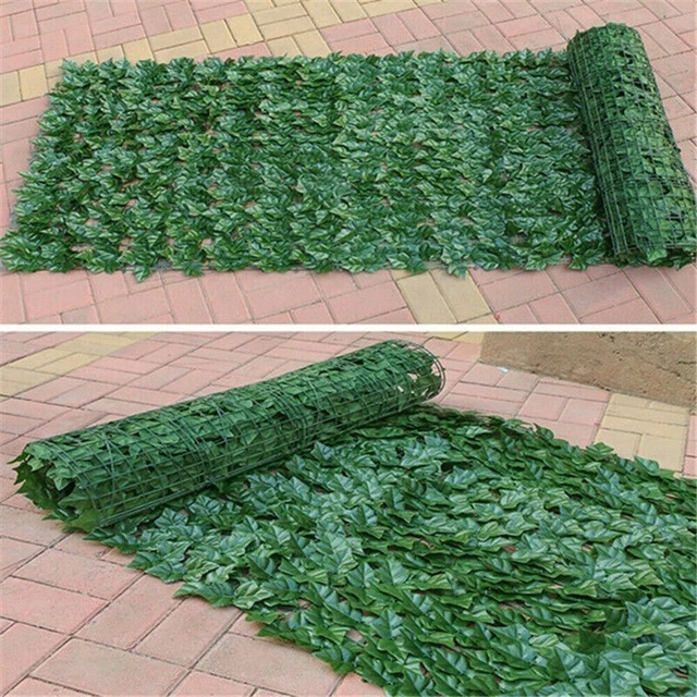 Künstliche Efeu Blatt Garten Sichtschutz Balkon Hecken Zaun Sichtschutz