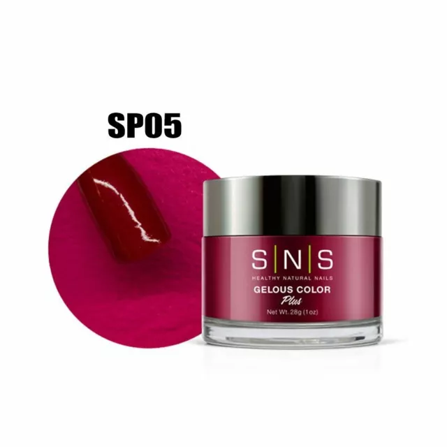 SNS Nail Dipping Powder SP05 - Red Velvet 1 oz