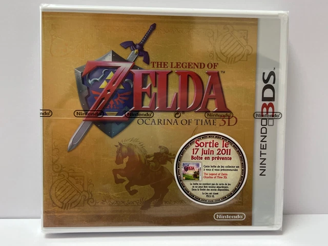 The Legend Of Zelda: Ocarina Of Time 3D – Nintendo 3DS – Version PAL – Neuf Scellé