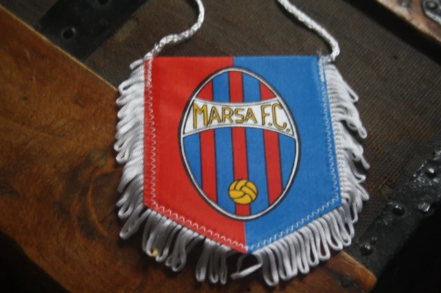Petit Fanion Vintage MARSA FC - Malte, Wimpel De Collection
