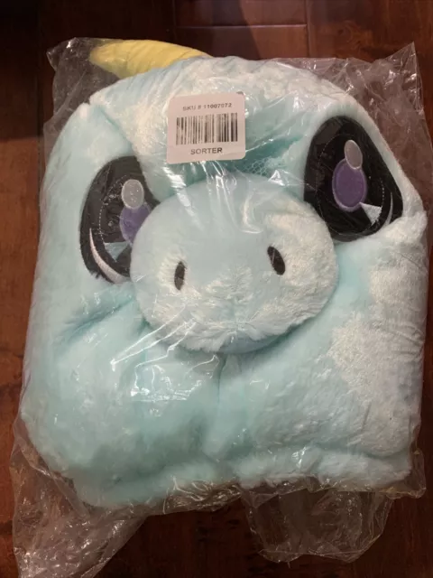 NWT UNICORN PLUSH Big Fat Head Mask Clever Idiots Urban Outfitters FURRIES  $31.85 - PicClick