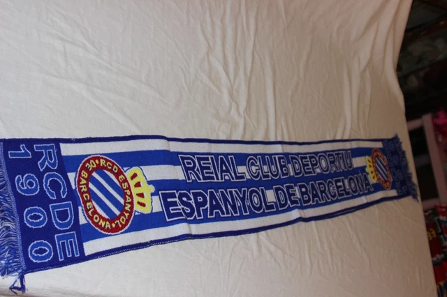 Écharpe De Football Du RCD Espanyol De Barcelone - Neuve - Supporters