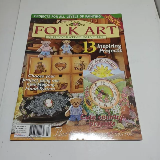 Folk Art - Folk Art and Decorative Painting Magazine Vol 10 No 12