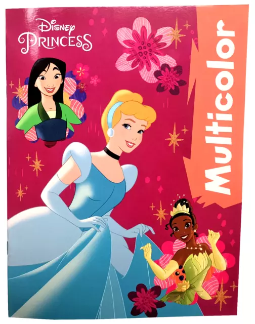 Prinzessinen Malbuch Bilder zum Ausmalen Multicolor DIN A4 32 farbige Bilder