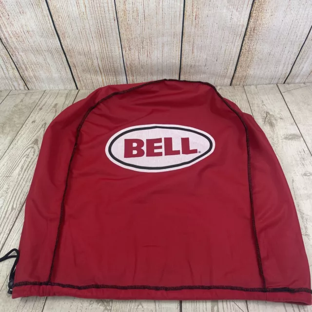 Bell Helmet Dust Cloth Carry Bag Motorcycle Motorbike Drawstring NEW