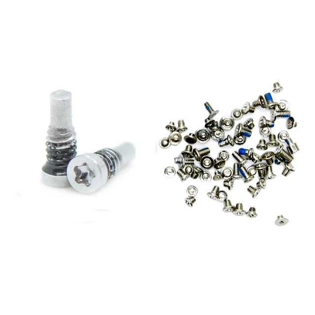 iPhone 8 8 Plus Schraubensatz Ersatz Schrauben Screws Pentalobe Set - SILBER