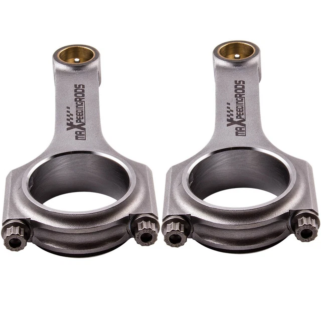 GOWE Conrod for Fiat 500 Old Model 130mm Connecting Rod Bielle Pleuel ARP  Bolts Balanced Shot Peen Crankshaft Piston Floating Pin 並行輸入品 新品で購入して 