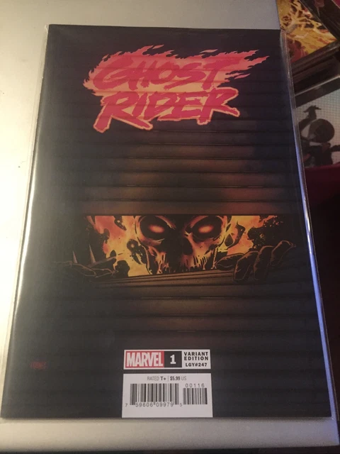 Ghost Rider 1 Jorge Fornes Window Shades Variant