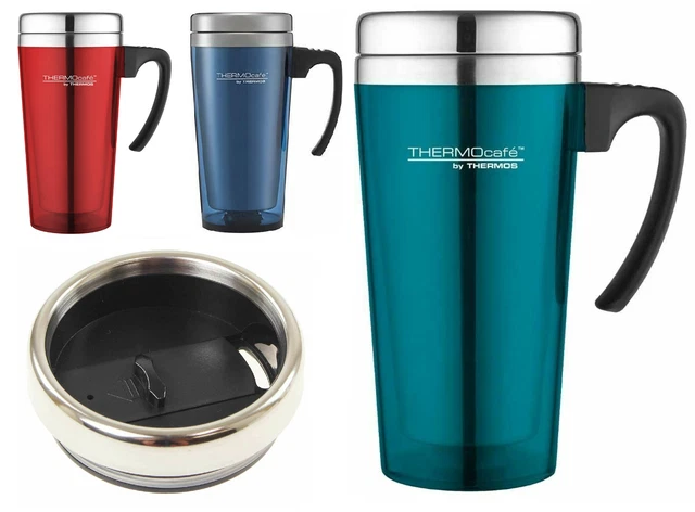 Travel Mug Flask for Hot Cold Drinks Tea Coffee Tumbler Thermos 420ml
