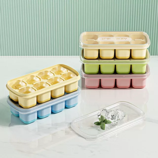 with Lid Ice-making Box Silicone Ice Mold Quality Ice-making Mold  Kitchen