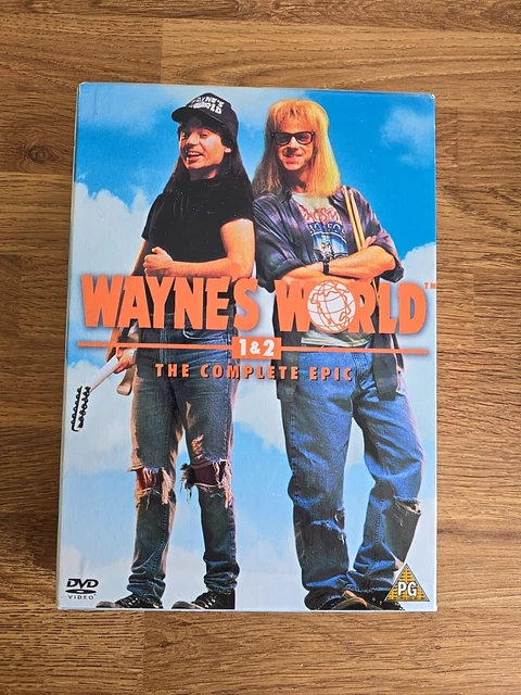 WAYNE'S WORLD/WAYNE'S WORLD 2 (DVD, 2002, Box Set) NEW AND SEALED FAST ...