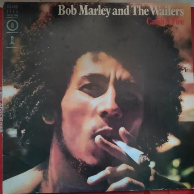 Disco Lp 33 Giri - Bob Marley & The Wailers - Catch A Fire - Island 1973 - Ex/Ex