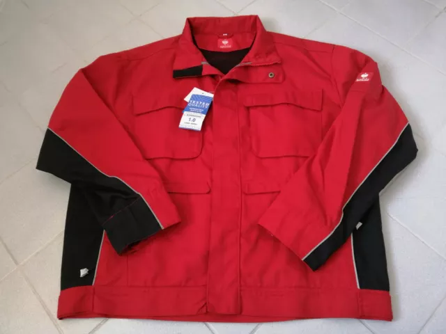 Engelbert Strauss Herren Arbeits Bundjacke e.s. active, rot-schwarz, Gr. XL, NEU