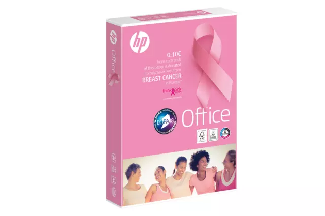Hp Papier Office Pink 80Grs A4 Blanc 500 Feuilles