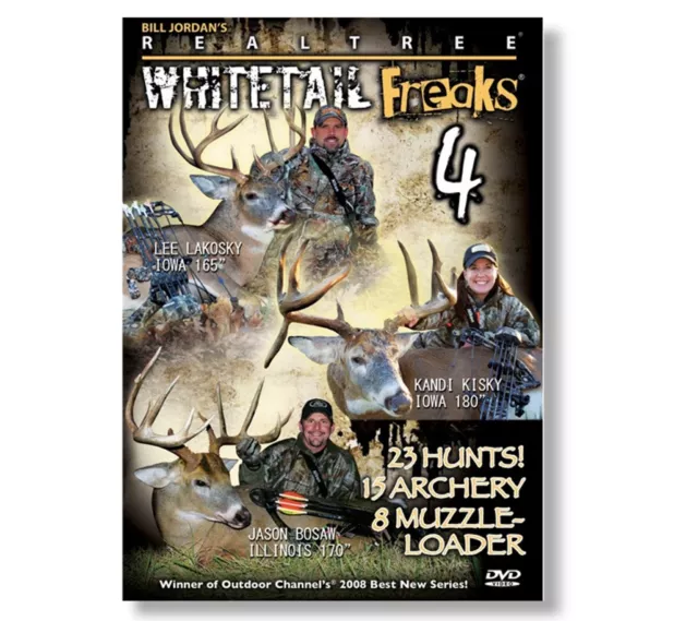 Realtree Whitetail Freaks 4 DVD Video (2009 Release)  09WF