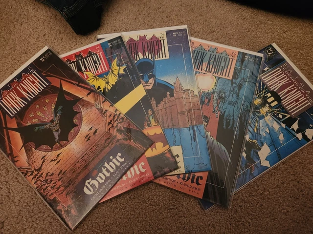 DC Batman Legends of the Dark Knight "Gothic " #6-10 Grant Morrison VF  Complete