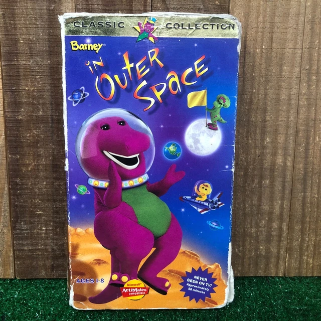 Opening To Barney In Outer Space 1998 Vhs BARNEY - BARNEY in Outer Space (VHS, 1998) £15.76 - PicClick UK