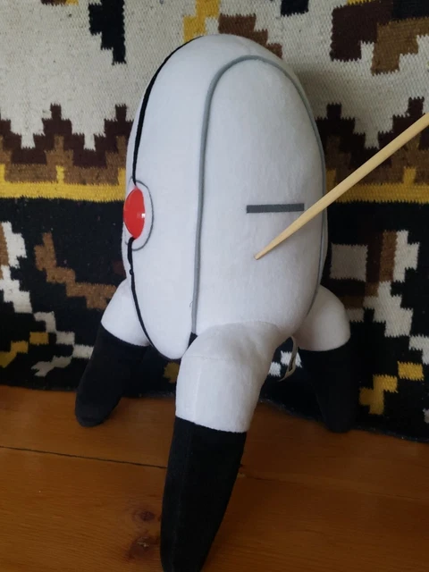 2011 Portal Turret Plush Motion Sensing Talking Lighted Thinkgeek 14" Tall 3