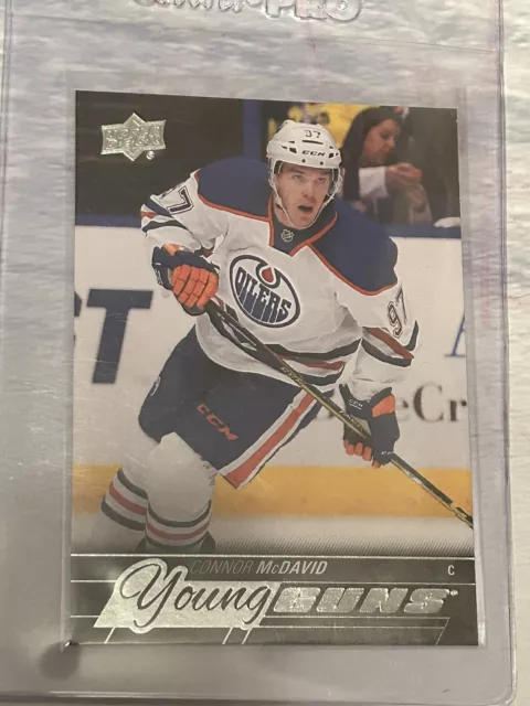 2015 Upper Deck Series One Connor Mcdavid Young Guns Rookie Rc #201 Sp