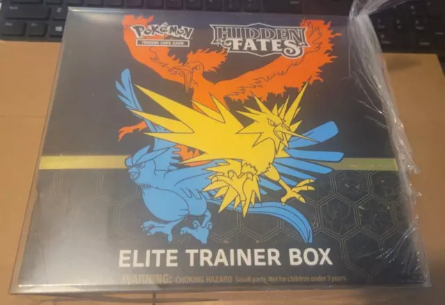 Pokemon TCG Hidden Fates Elite Trainer Box ETB - Sealed W/Protector