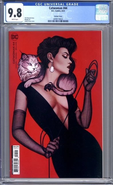 Catwoman #44  Jenny Frison Variant  DC Comics   1st Print  CGC 9.8