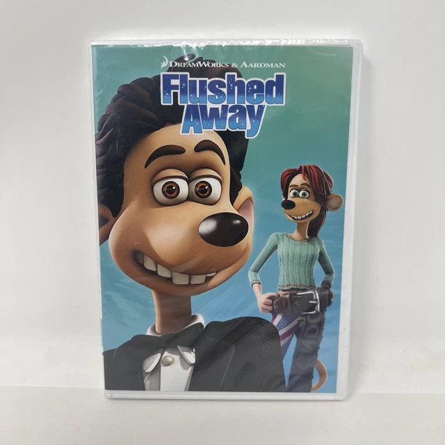 FLUSHED AWAY DVD Dream Works Hugh Jackman NEW 10.37 PicClick AU