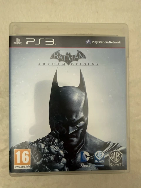 Jeu PS3 Batman Arkham Asylum - Version PAL FR, Boîte Et Manuel Inclus, Bon état