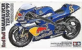 Seltener Bausatz Tamiya 1/12 Modellbausatz Red Bull Yamaha WCM YZR500 '99...