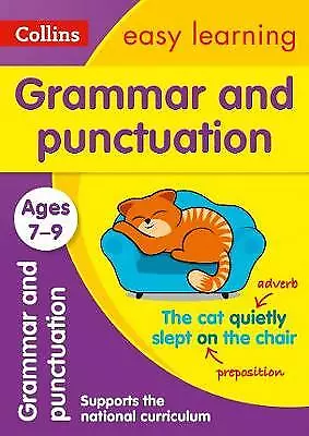 Grammar and Punctuation Ages 7-9: KS2 English Learning by Collins, New