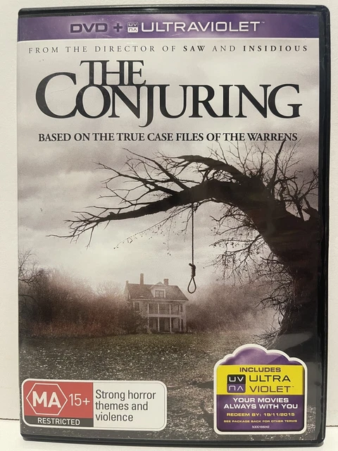 THE CONJURING HORROR Movie Patrick Wilson Vera Farmiga James Wan
