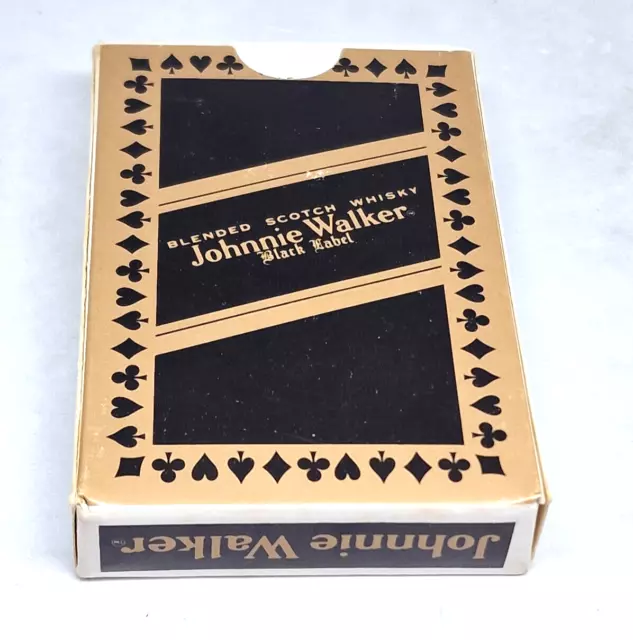 JOHNNIE WALKER BLACK LABEL Playing Cards