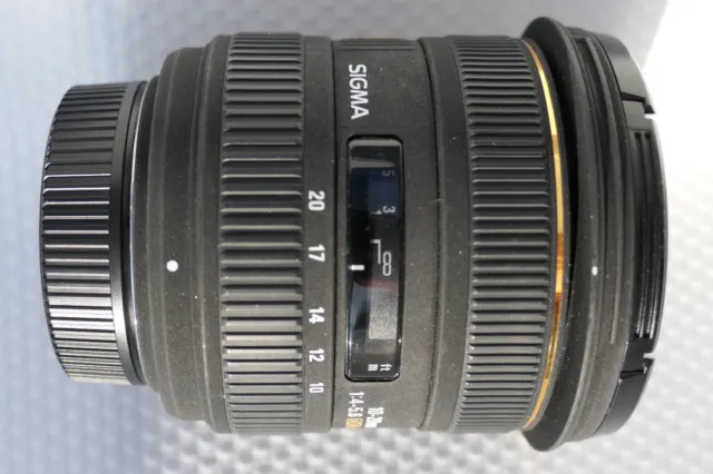 Sigma Objektiv für Spiegelreflexkamera. Sigma EX 10-20mm 1:4 -5.6 DC HSM, sehr g