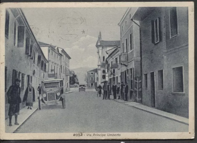 ROSÀ - Cartolina - Via Principe Umberto - (3863)