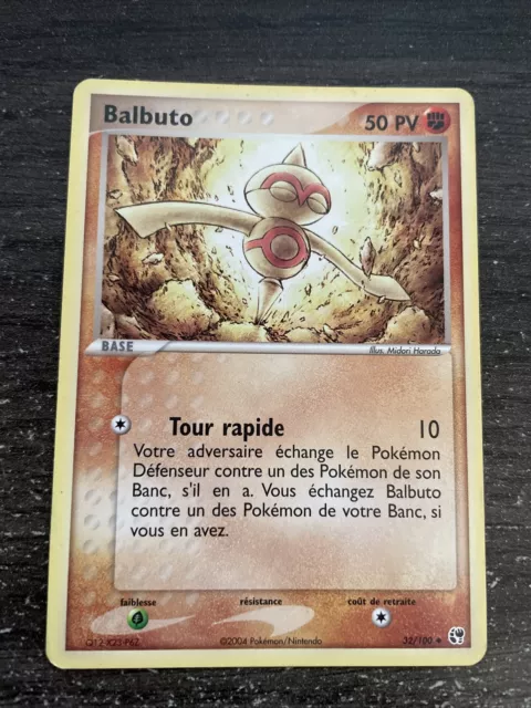 Balbuto Unco - Pokemon 32/100 Ex Sandstorm Close To New Fr