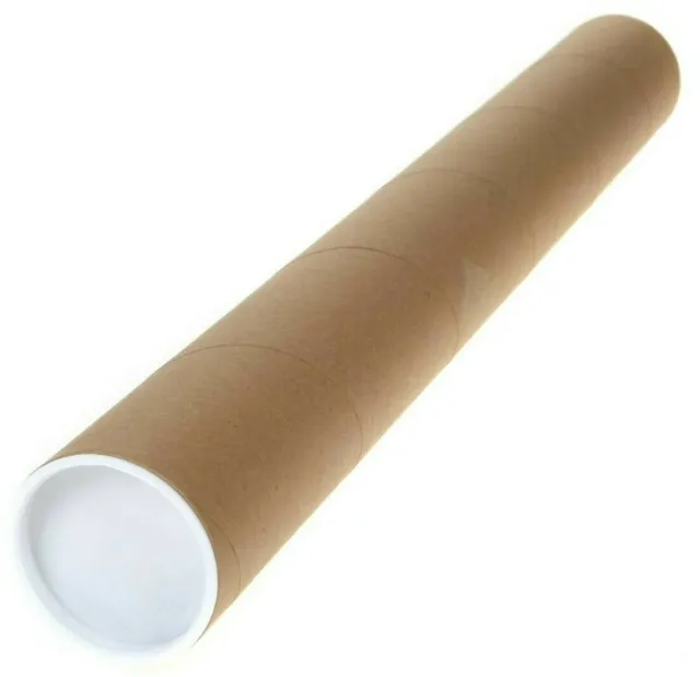 Mailing Tubes with Caps 3" Diameter, Choose Length & Pack Size  | Tubeequeen™