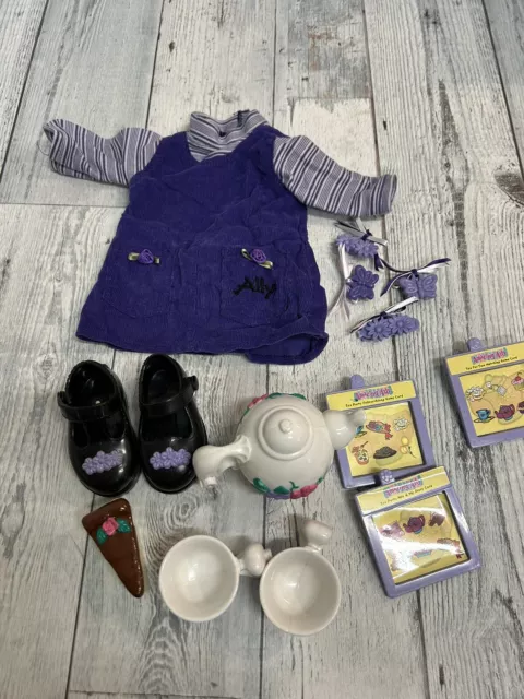 Amazing Ally Let's Play Tea Party Play Set Outfit Accessories 1999