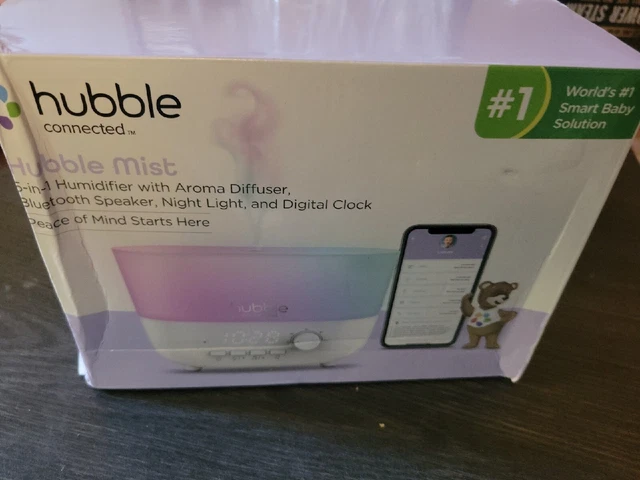 Baby Hubble Connected Mist 5 In 1 Humidifer / Bluetooth /Health - New!!!