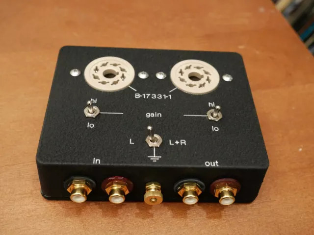 MC phono SUT Box for Ampex B-17331-1,Triad HS-273P, Microtran M8030 Transformers