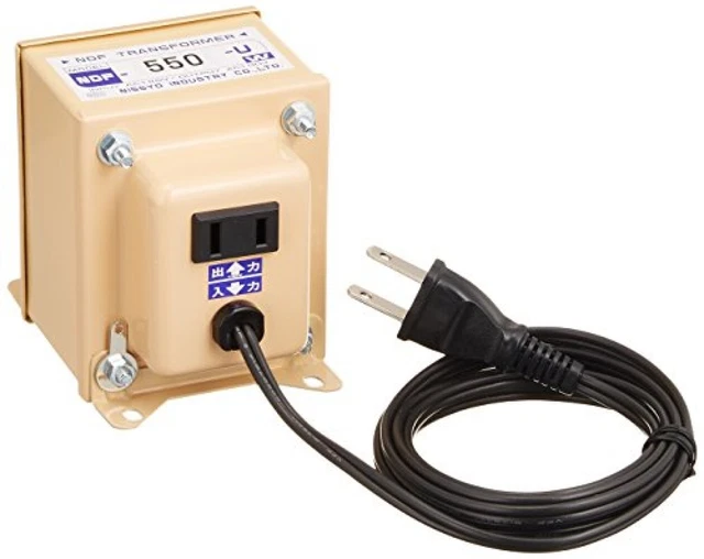 NISSYO INDUSTRY NDF-550U Down Transformer Voltage Converter 120V To 100V 550W