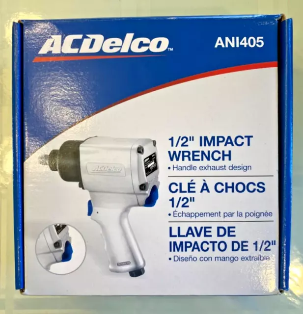ACDelco ANI405 Heavy Duty ½” 500 ft-lbs. 5-Speed Pneumatic Impact Wrench