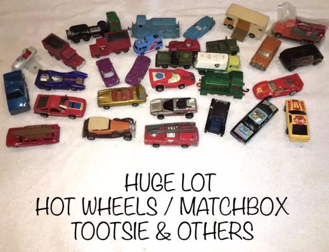 HUGE Lot Hot Wheels Lesney Matchbox Tootsie Husky & Others / Vintage & Modern