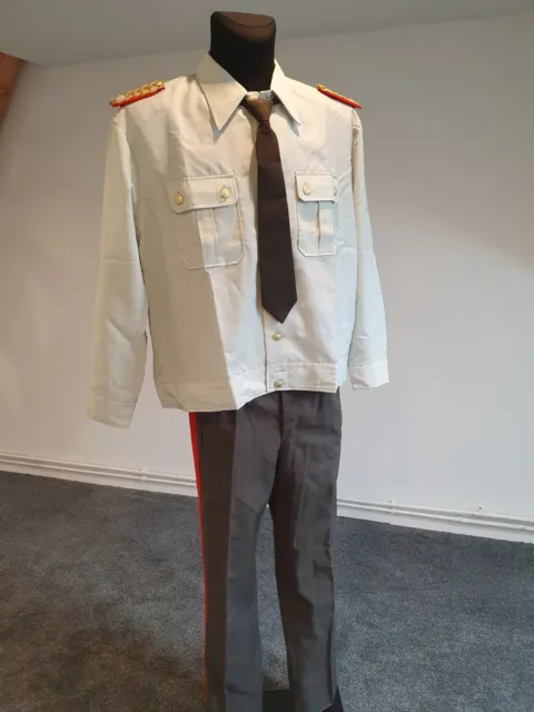 DDR NVA General Uniform Hemd Hose Generalmajor Original Landstreitkräfte