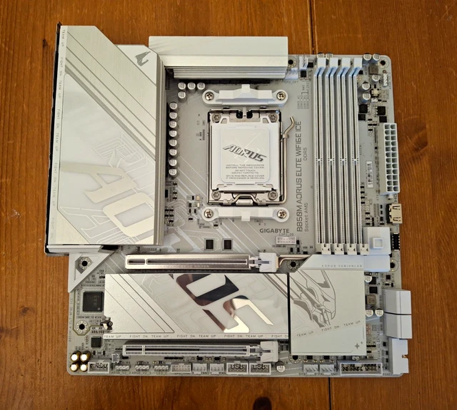 GIGABYTE B850M AORUS ELITE WIFI6E ICE AM5 DDR5 mATX Motherboard £109.90 ...