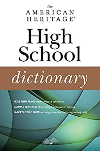 The American Heritage High School Dictionary Paperback