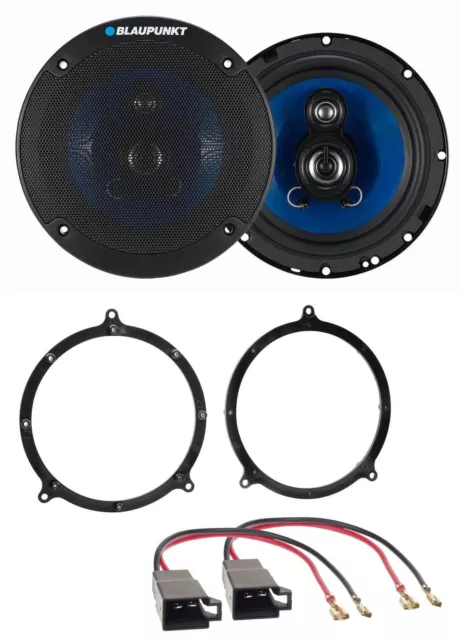 Blaupunkt 250Watt 3-Wege 16,5cm Lautsprecher für Audi A3 A4 A6 TT Tür Front Heck