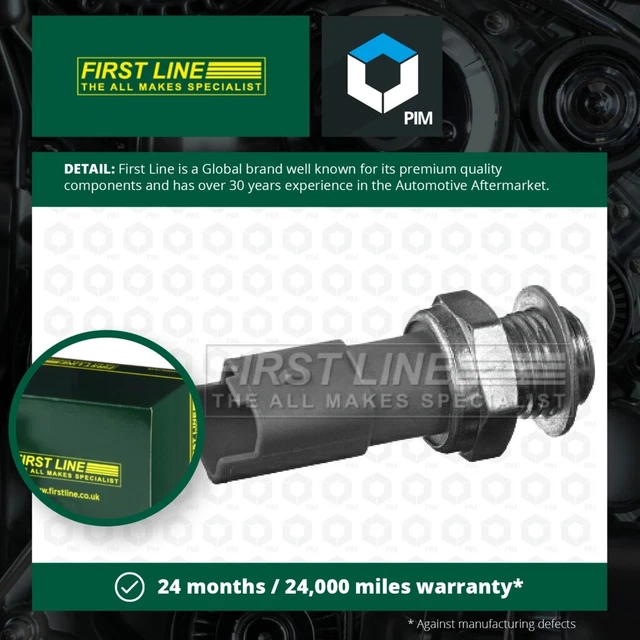 OIL PRESSURE SWITCH fits LANCIA Firstline 9631846480 Genuine Quality