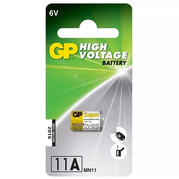 gpbattery GP High Voltage Alkaline Batteries - 11A 6V battery - 1 piece blister