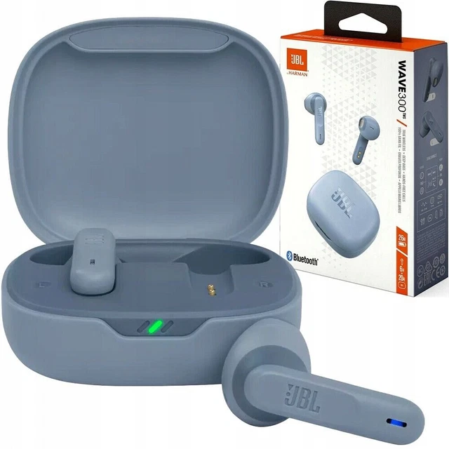 Écouteurs intra-auriculaires sans fil JBL WAVE 300TWS Bleu